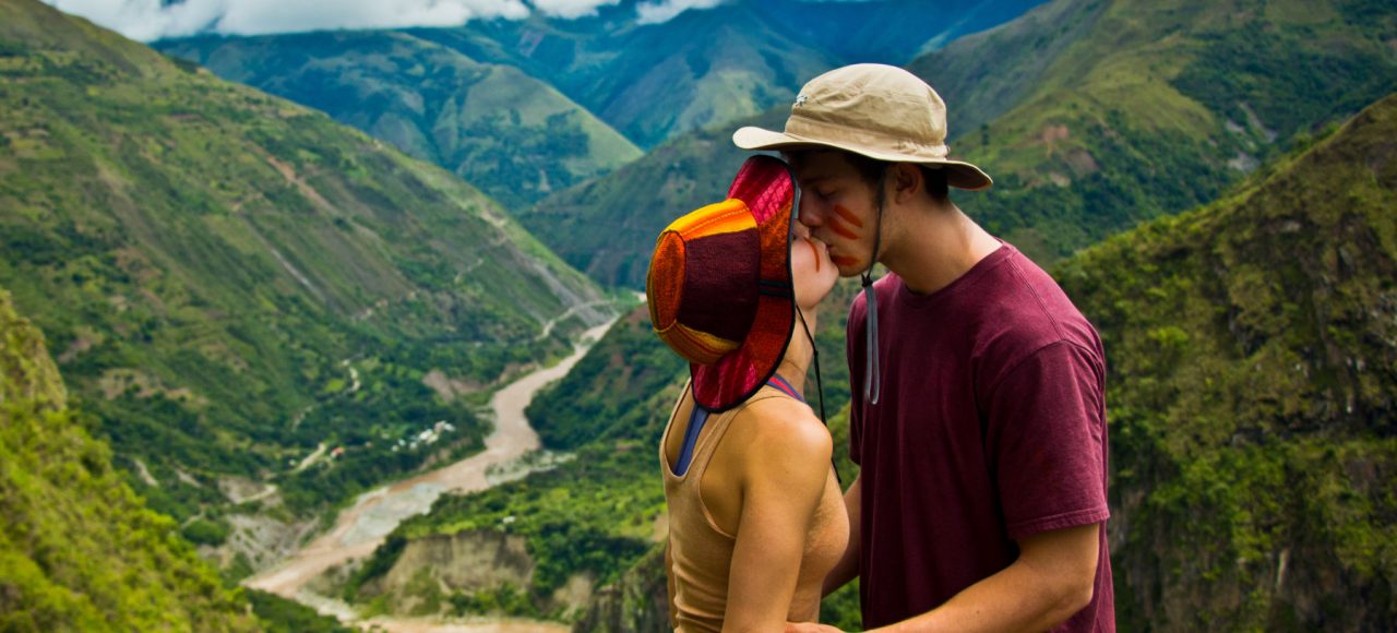 Inka Jungle Tour Premium panoramic view of the Machu Picchu archaeological site under dramatic sky