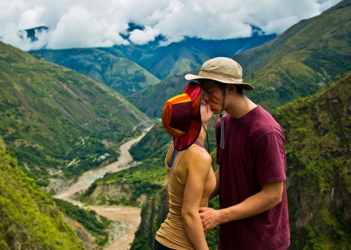 Inka Jungle Tour Premium panoramic view of the Machu Picchu archaeological site under dramatic sky
