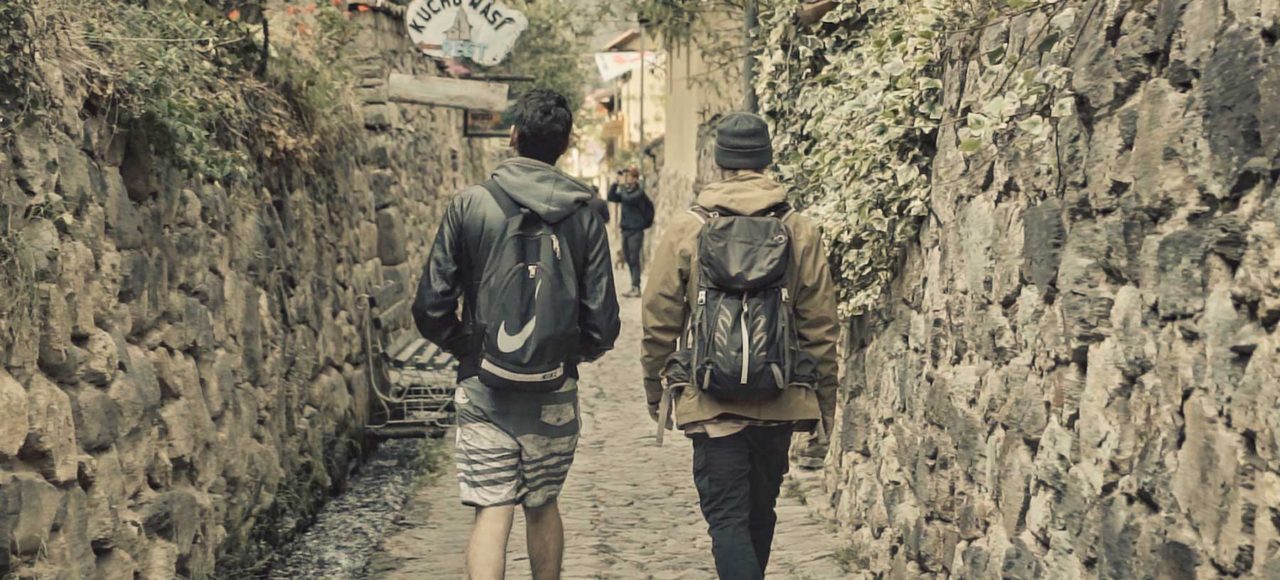 Camino a Inti Punku Ollantaytambo