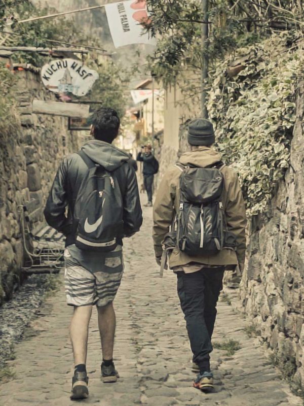 Camino a Inti Punku Ollantaytambo