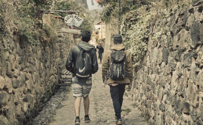 Camino a Inti Punku Ollantaytambo