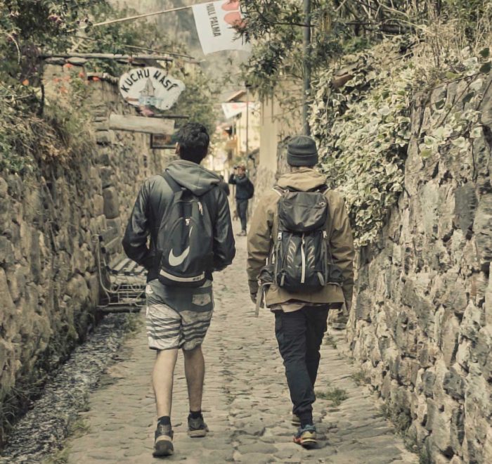 Camino a Inti Punku Ollantaytambo