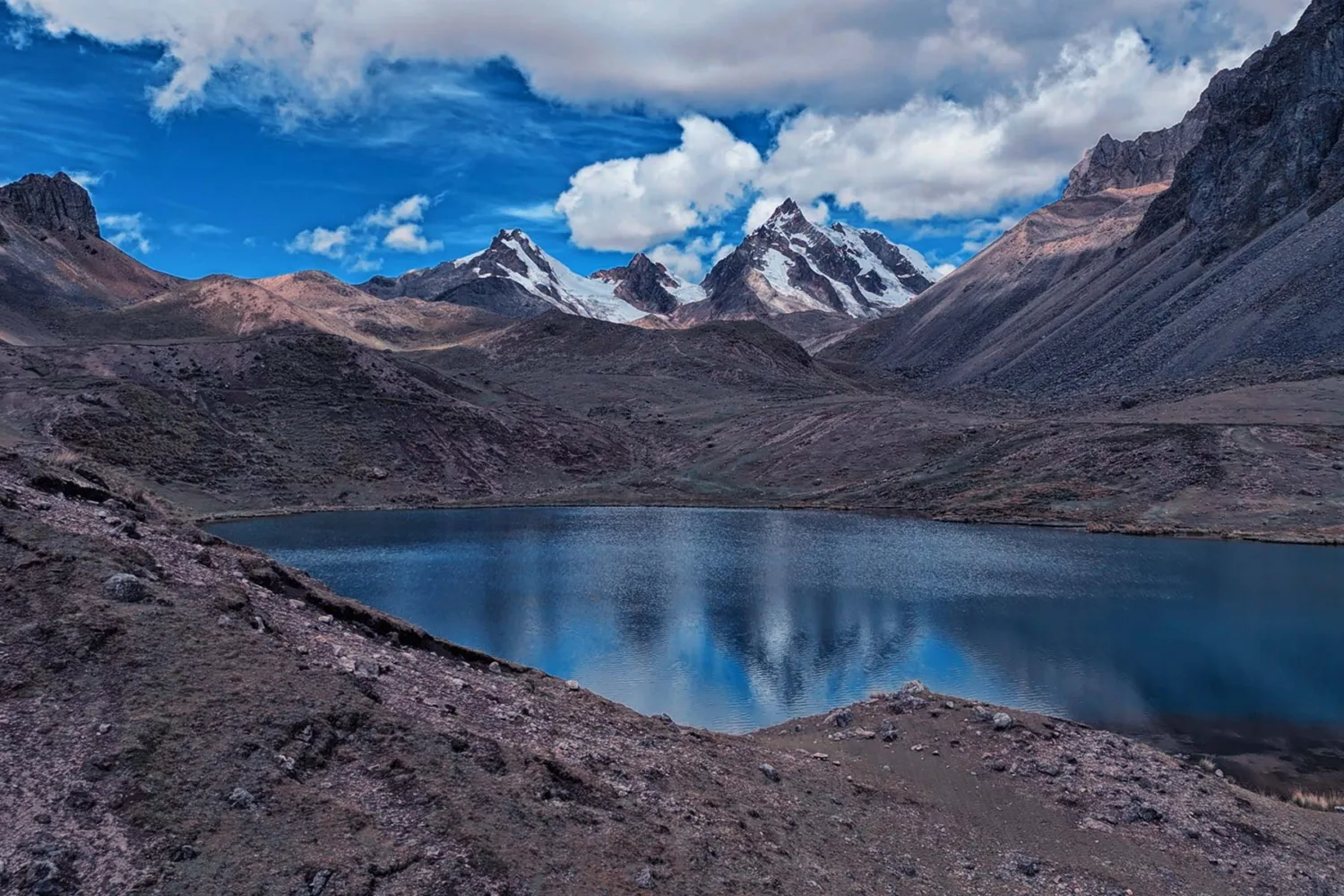 7 lagoons Ausangate towards Vinicunca