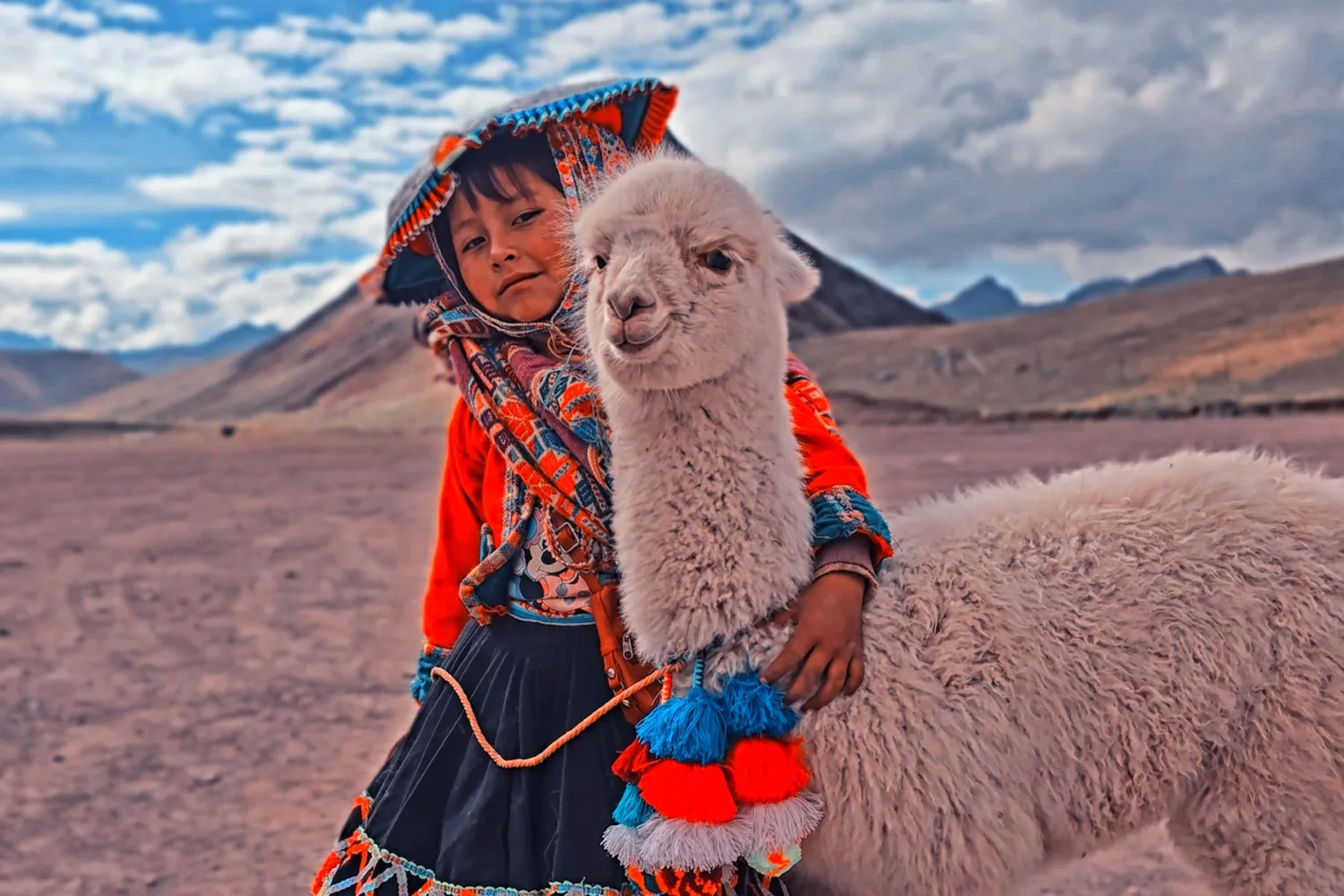 girl vinicunca