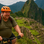 gordito baja de peso haciendo tour a machu picchu en cusco Peru