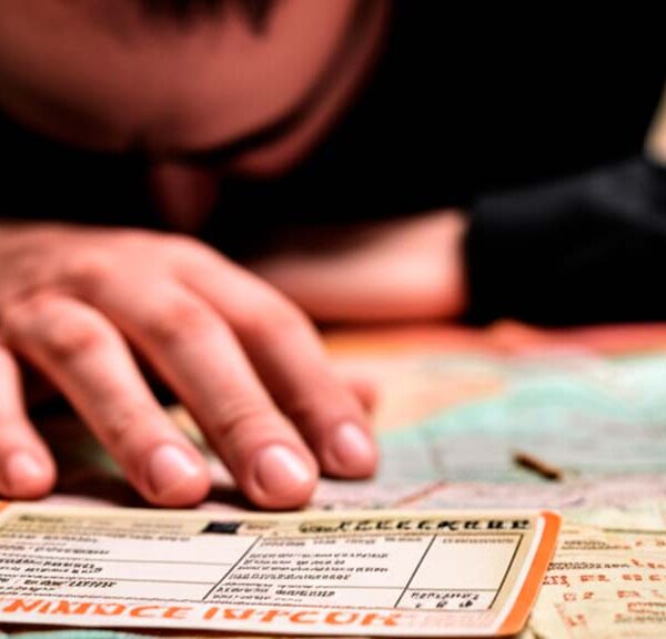 turista frustrado planeando su viaje a peru