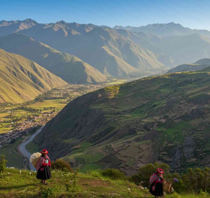 paisaje del valle sagrado tour completo de 1 día en cusco