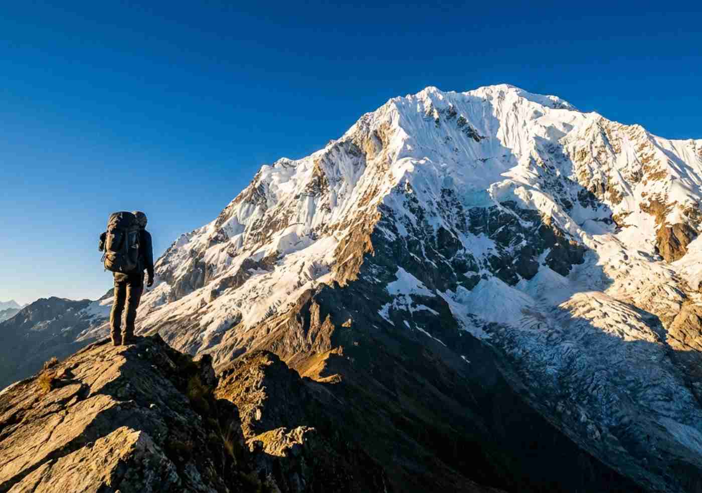 Viajero contemplando la ciudadela de Machu Picchu tras organizar su viaje independiente